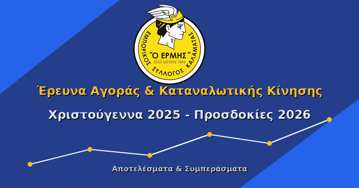 Έρευνα Αγοράς Χριστούγεννα-Πρωτοχρονιά 2025